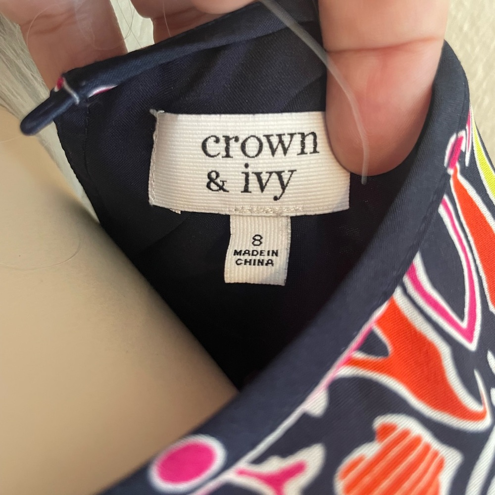 Crown & Ivy 3/4 sleeve dress - Picture 4 of 7